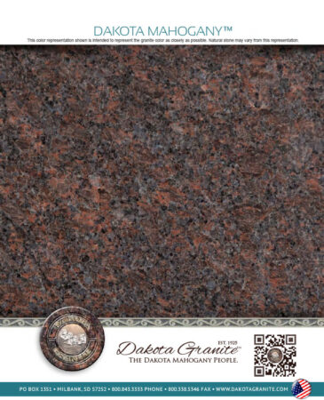 Dakota Memorial Granite Color Information (1) 2