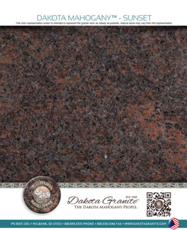 Dakota Memorial Granite Color Information (1) 5