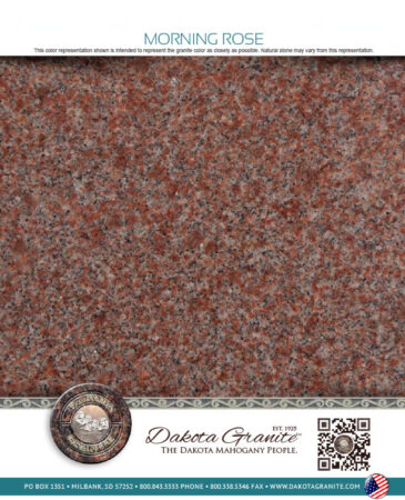 Dakota Memorial Granite Color Information (1) 9